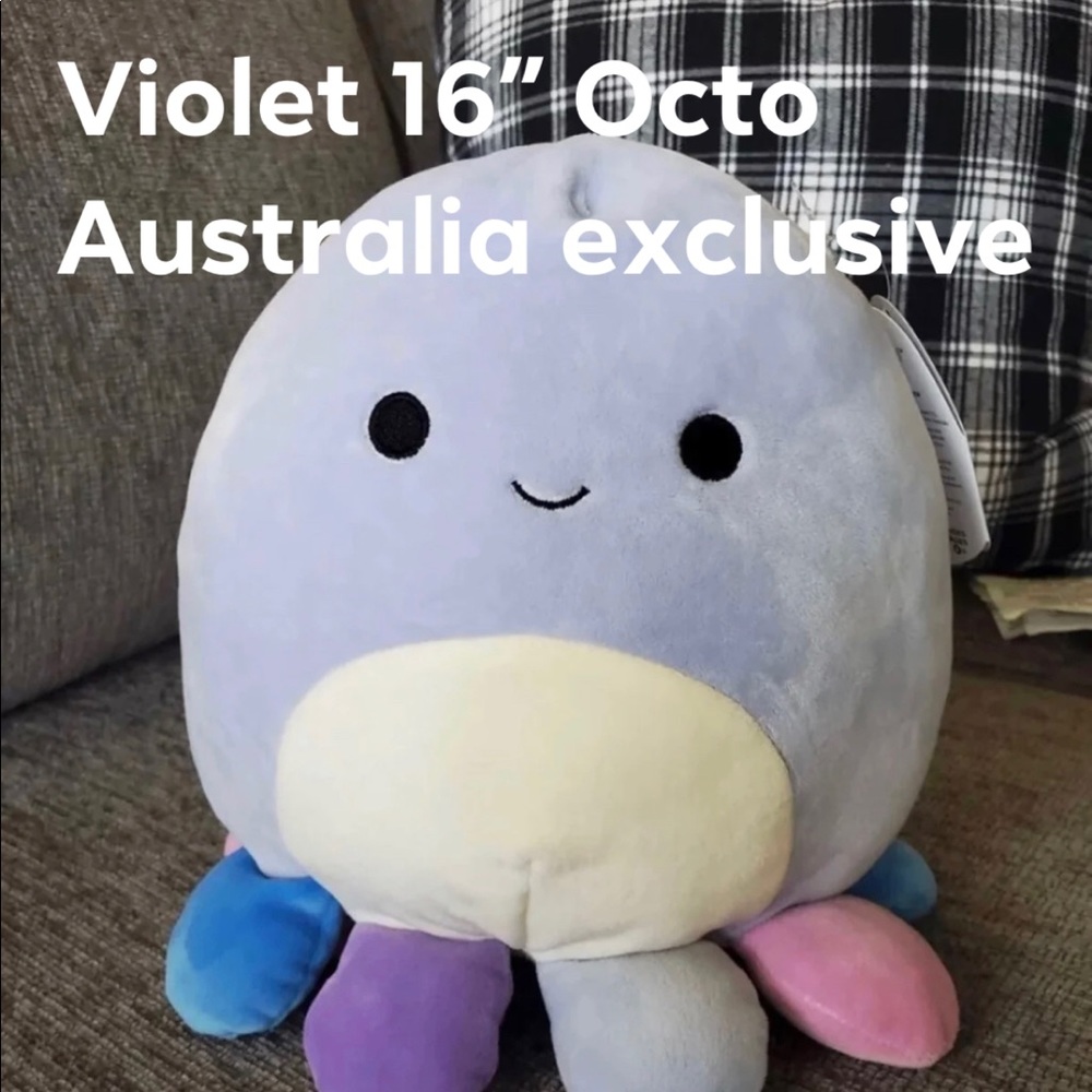 ISO Violet 16” Squshmallow